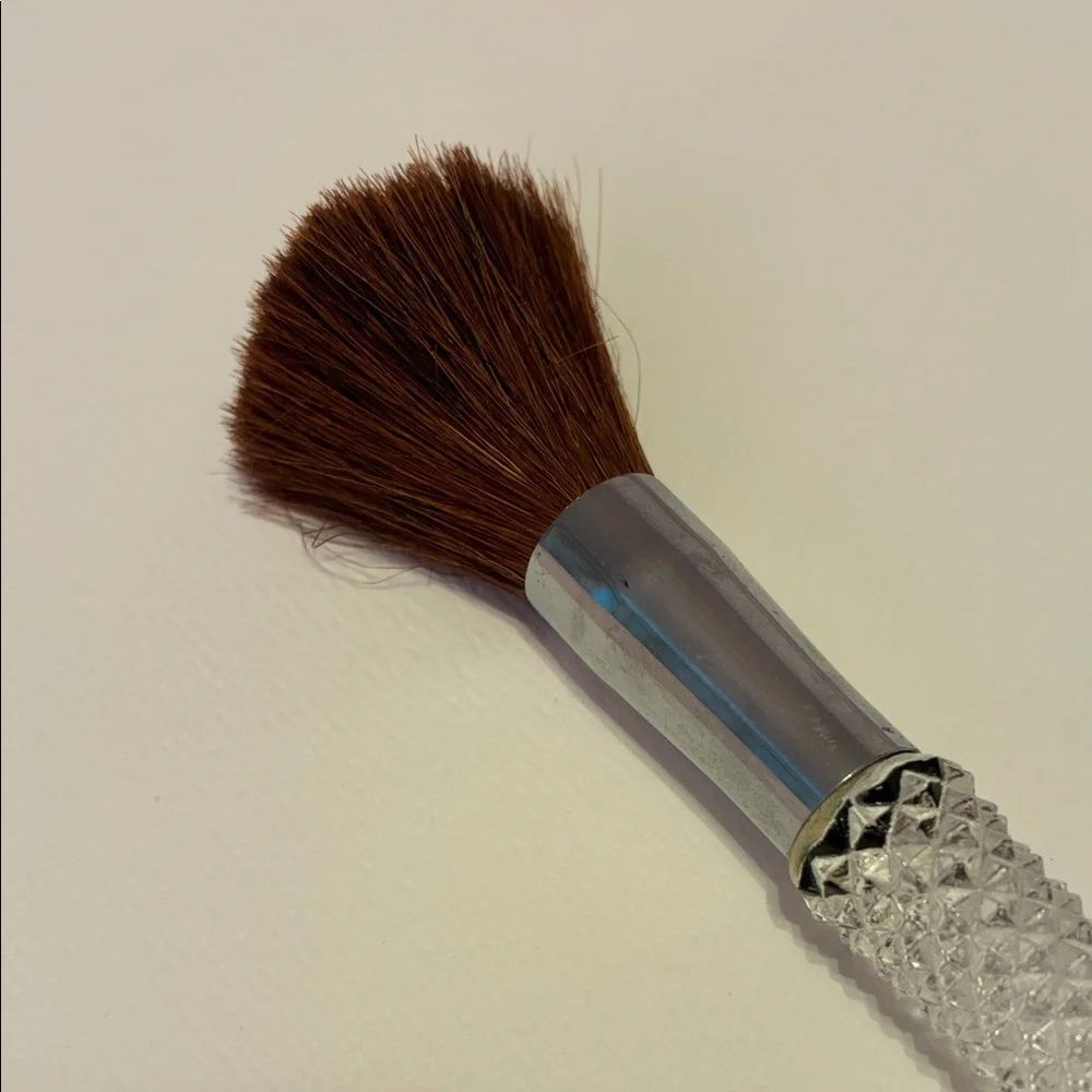 Crystal Handled Makeup Brush, 6.5”, Unbranded